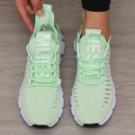 Women’s Sports Shoes Mesh Lightweight Soft Sole Jogging Strap Breathable Fashion