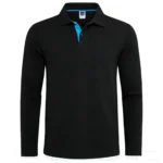 95% Cotton Long Sleeve T Shirts Men Casual Brand Homme Clothing Hombre Tee Tops Fashion Tshirt Black White Polo T-Shirts For Men - Image 7