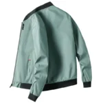 M-4XL Men's Jacket Autumn Thin Long Sleeve Baseball Uniform Windproof Cycling Jacket Solid Zipper Casual Jacket - Image 11