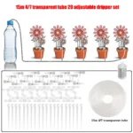 Garden Drip Irrigation Kit with Regulating valve Potted Plant Watering Device 4/7mmHose Watering Saving Micro Dripper Greenhouse - Image 7