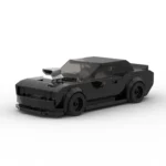 InhawBrick Speed Racing Sport Vehicle Racer Dodge Challenger Car Building Block Adults Brick Sets Model Toys for Children - Image 2