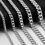 Classic Versatile Stainless Steel Cuban Link Chain Necklace For Men Women Basic Punk Curb Link Chain Neck Jewelry Accessories - Image 6