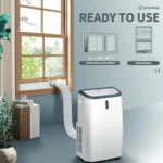 12,000 BTU Portable Air Conditioners with Remote Control for Cooling 550 Sq. Ft - Image 4