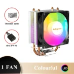 CPU Air Cooler X79 X99 3Pin PWM 4Pin Quiet Processor Cooling Fan For Intel LGA 1151 1155 1200 1700 2011 AMD AM3 AM4 PC Radiator - Image 13