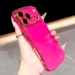 Plating Soft Wave Case For iPhone 17 Air 16E 16 15 14 13 12 11 Pro Max 17Pro 16Pro 15Pro 14Pro iPhone16 iPhone15 iPhone14 Cover