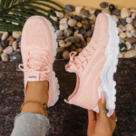 Women's shoes  Solid-colored strap versatile single shoes casual sneaker women's summer - Image 12