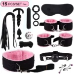 Sex toys for women BDSM sexual couples kit erotic accessories handcuffs for session Anal plug sex - Image 15