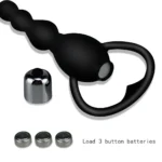 Couple Vibrating Anal Plug Silicone Prostate Massage Soft Anal