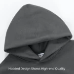 16.9oz 480gsm Heavy Weight Cotton Plus Velvet Hooded - Image 5
