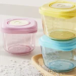 6 Pcs Baby Food Storage Containers - PP Material Steamable & Leak-Proof, Infant Feeding Bowls for Freshness, Stackable Organizer - Image 2