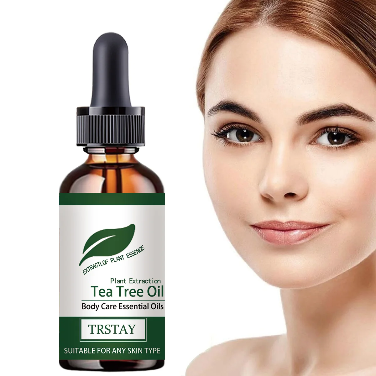 S59bea4b4c2ca4beeb76cef3f56b4899cu.webp Natural Tea tree oil moisturizing facial body feminine skin care skin repair moisturizing Aromatherapy pure massage essential oi - Image 1