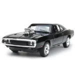 1:32 Simulation 1970 Dodge Charger Alloy Sports Car Model Pull Back Luxury Car Children's Toy Gift Ornaments - Image 4