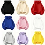 Children's Fashion Kids Boy Hoodies 2026 Spring Autumn Girls Casual Hoodies Sweatshirt Kids Solid Color Hoodies Sweatshirt