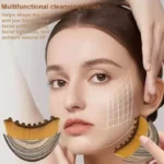 Multi-Functional Lymphatic Contour Facial Brush, Gua Sha Eye And Neck Care Brush, Dry Face Brush, Comfortable And Soft, Suitable