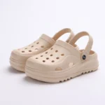 Chunky Platform Clogs Shoes for Women Thick Bottom Non Slip Beach Sandals Woman