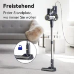 YISORA Corded Vacuum Cleaner, 600W 23KPa Stick Vacuum, Free-Stand 6 in 1 Handheld Vacuum Cleaner for Hard Floor Carpet - Image 6