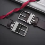 New in Luxury Leather Men's Belt Fashion Metal Alloy Pin Buckle Adult Casual Business Waist Strap for Jeans - Image 4