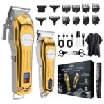 Sejoy Professional Combo Kits Hair Clipper Electric Hair Trimmer Set For Men Rechargeable Cordless Haircut Machine for Barber - Image 8