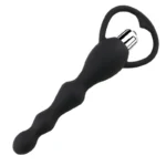 Couple Vibrating Anal Plug Silicone Prostate Massage Soft Anal