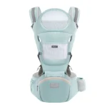 Ergonomic Baby Carrier Backpack Infant Baby Hipseat Carrier Front Facing Ergonomic Kangaroo Baby Wrap Sling Travel Backpack - Image 8