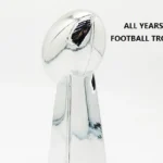 custom ALL YEARS football CHAMPIONS VINCE trophy 35CM