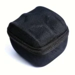 1pc Black Watch Storage Box - Hard Case W/Soft Pillows, Velvet Lined for Jewelry & Watches Protection - Image 5