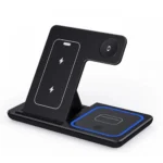 30W 3 in 1 Foldable Magnetic Wireless Charger Stand For iPhone