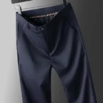 Four-Way Stretch Business Casual Pants for Men, Spring/Autumn Dress Pants, Men's Trousers, Formal Pants, Casual Elastic Dress Pa - Image 2