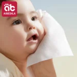 100% Cotton Dry Wipes Sensitive+ Newborn Baby Wipes, 3-In-1 Cleans Cares Protects Unscented Hypoallergenic Thick Facial Towels