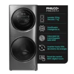15KG Tower Washing Machine Front Loading 7KG Dryer With 10KG Washer AI Smart Wash 1400RPM Inverter Spanish Language 220V 50hz - Image 2