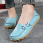 Shoes for Women Moccasins Flats  Woman Loafers Genuine Leather