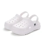 Chunky Platform Clogs Shoes for Women Thick Bottom Non Slip Beach Sandals Woman - Image 5
