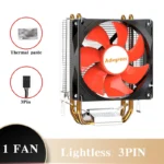 CPU Air Cooler X79 X99 3Pin PWM 4Pin Quiet Processor Cooling Fan For Intel LGA 1151 1155 1200 1700 2011 AMD AM3 AM4 PC Radiator - Image 10