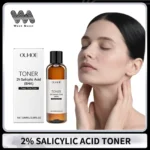 2% Salicylic Acid Toner for Pores Shrinking Oil Control Remove Pimple Exfoliating Anti Acne Moisturizing Brighten Facial Toner