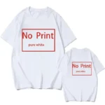 Women's Fun Stitching Pattern T Shirt Touch Me and I'll Bite You Designed Soft Oversized - Image 8