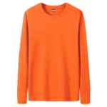 Fast Delivery T-Shirts Men Long Sleeves Tee Tops Male Autumn Plain Cotton Tshirts Plus Size 4XL 5XL Undershirts Man Clothing