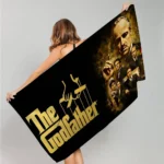 Classic Movie G-Godfather Microfiber Printed Beach Towel Mountain Climbing Yoga Beach Swimming Running Absorbent Soft Towel - Image 2