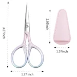 Multifunctional Stainless Steel Sharp Scissors Embroidery Needlework Scissors Shears Small Eyebrow Scissors for Household Beauty - Image 6