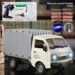 Spray Acousto-optic Remote Control Car Simulation Double Door Micro Card Drift Car Bread Truck Children's Toy Car - Image 7