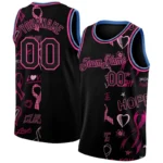 Color Block Customized Name Numbers Pattern Tank Tops Men Basketball Jerseys 3D Printed Tees Summer Loose Sport O-Neck Vest Tops - Image 13