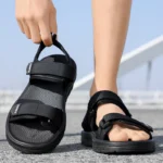 A Pair of Men's New Summer Sandals, Wear-Resistant, Fashionable and Casual Sports Shoes, Beach Shoes - Image 6