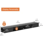 70 70-Inch Floating TV Stand, Entertainment Center Wall Mount or 75-Inch TV, Media Shelf, Under-TV Storage for Living Room - Image 2