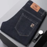 Men’s Fit Straight Lightweight Cotton Stretch Denim Pants