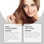 Santal Leave In Conditioner Repair Organic Protein Cream Hair Mask Nourishing Natural Essences Hair Conditioner For Dry Damaged - Image 6