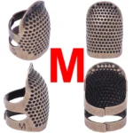 Adjustable Sewing Thimble Retro Sewing Finger Protection Cover Needle Thimble Ring Handmade DIY Craft Embroidery Sewing Tools - Image 12