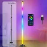 Smart LED Floor Lamp RGB Remote & APP Control Music Sync Corner Lighting Timer Modern Mood Standing Lamp for Living Room Gaming - Image 6
