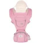 Ergonomic Baby Supplies Baby Carrier With Hip Seat Soft Cotton 3 In 1 Baby Carrier With Stool For Newborn At Home Outdoor Travel - Image 7