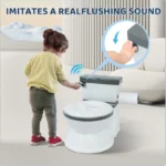 Children's Potty Training Toilet  Seat Removable Portable for Toddlers and Children Easy to Clean and Assemble Household Toilet