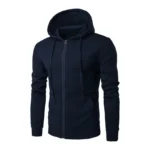 Autumn Men Sweatshirts Long Sleeve Jacket Hoodie Zipper - Image 7