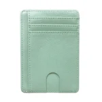 New RFID Blocking Men's Leather Wallet Slim Credit Card Holder Business Male Portable Mini Travel Purse For Man - Image 17